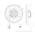 Ventilador de refrigeración del radiador para VW TRANSPORTER VW EUROVAN